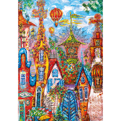 Charming Village - Blue Gate | 500 pièces