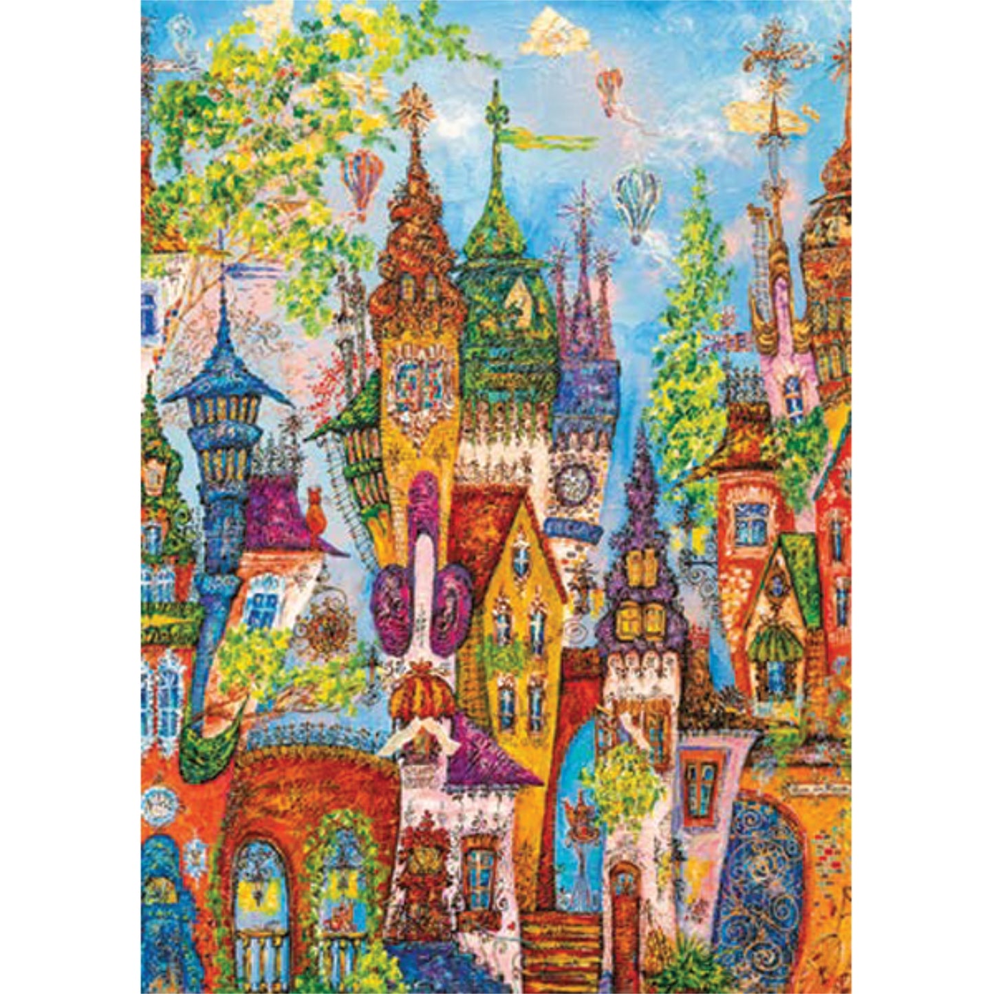 Charming Village - Red Arches | 1000 pièces
