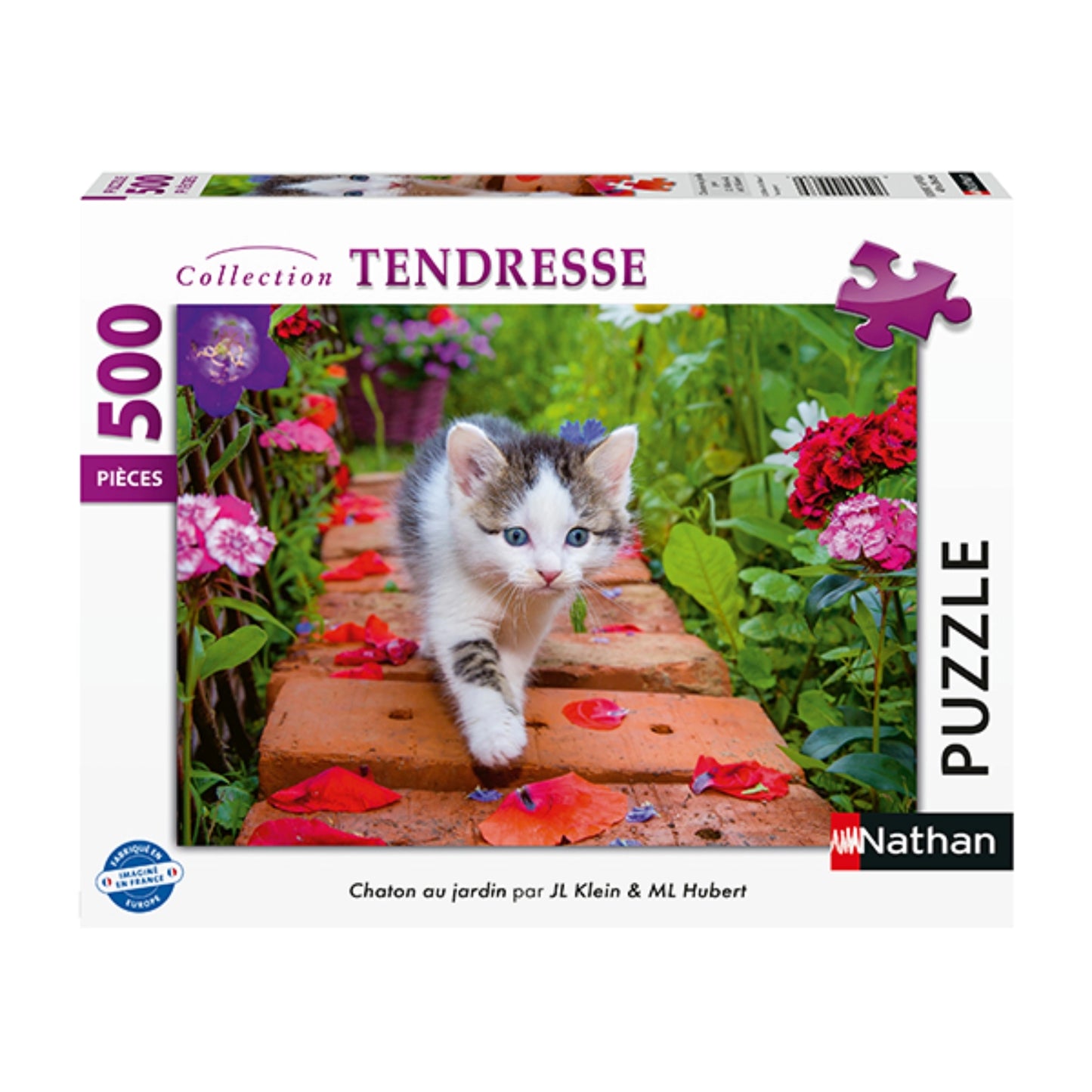 Kitten in the garden | 500 piece