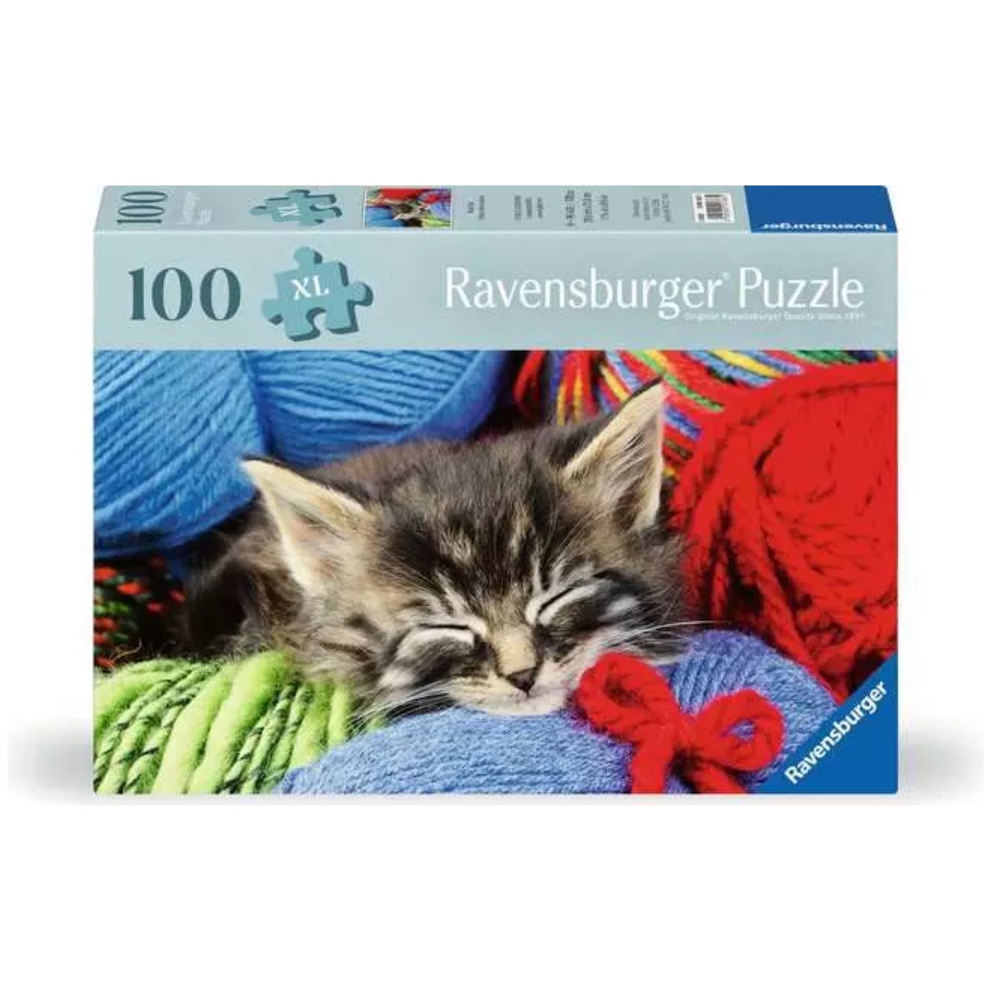 Chaton dans la laine | Grand format 100 pièces