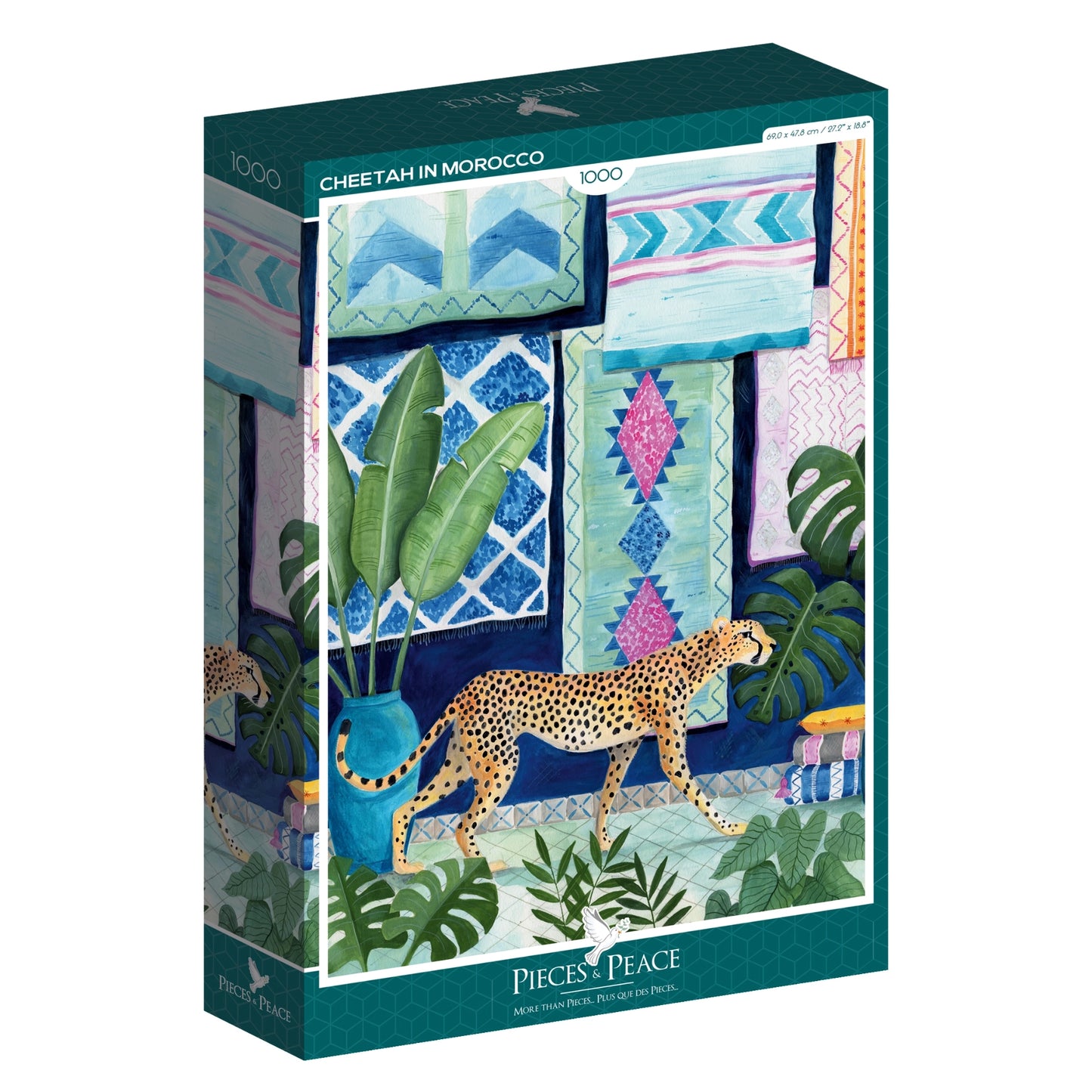 Cheetah In Morocco | 1000 pièces