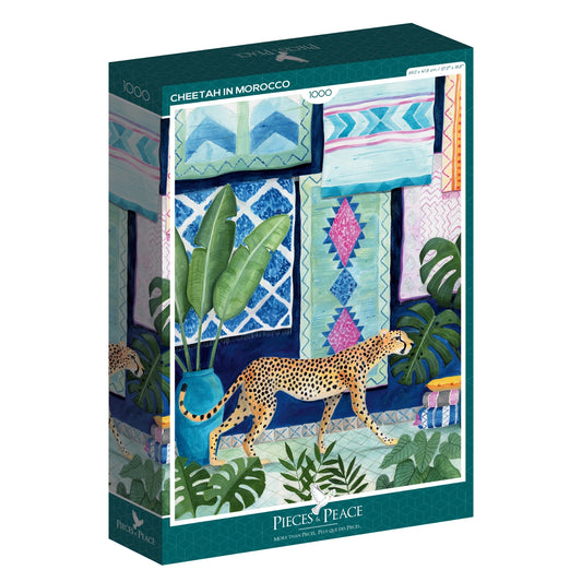 Cheetah In Morocco | 1000 pièces