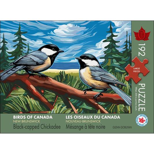 Mésange à tête noire du Nouveau-Brunswick | 192 pièces