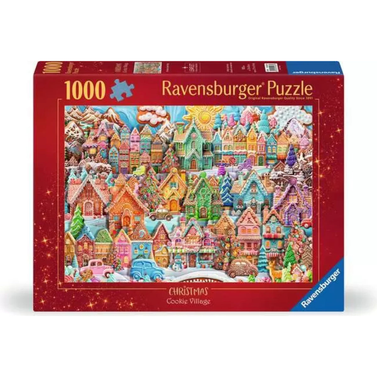 Christmas Cookie Village | 1000 pièces