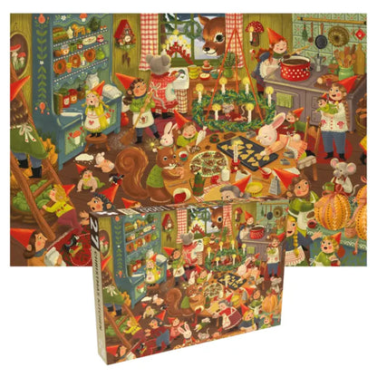 Christmas kitchen | 1000 pièces