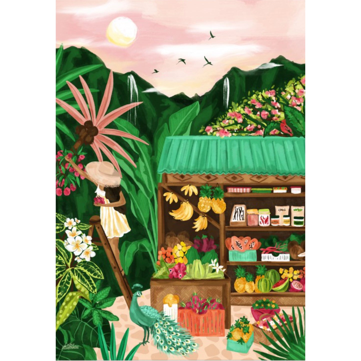 Coconut, Mango, Passionfruit | 1000 Piece