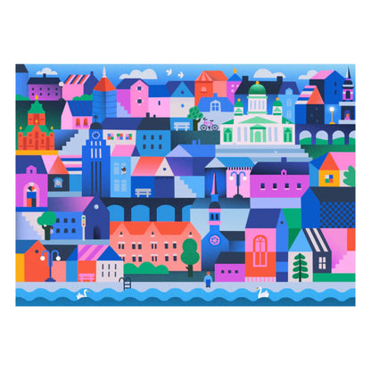 Crépuscule à Copenhague | 1000 pièces
