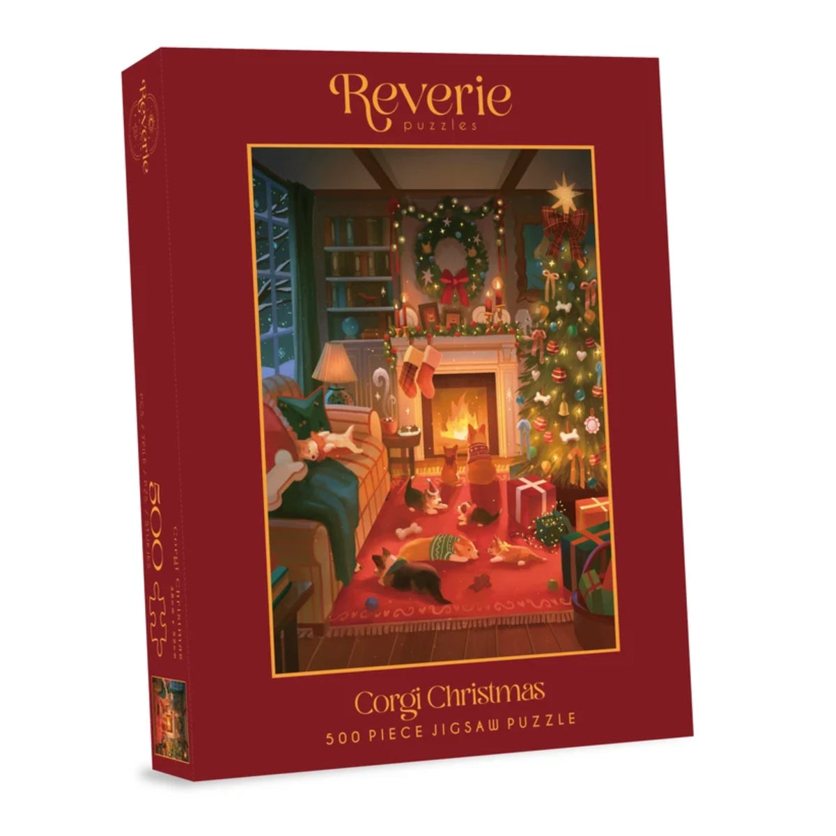 Corgi Christmas - Reverie | 500 pièces