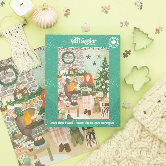 Cottage Christmas - Villager | 1000 pieces