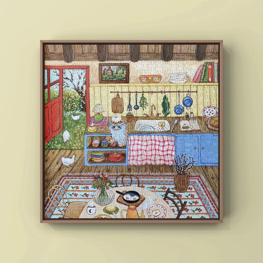 Cuisine de chalet | 500 pièces