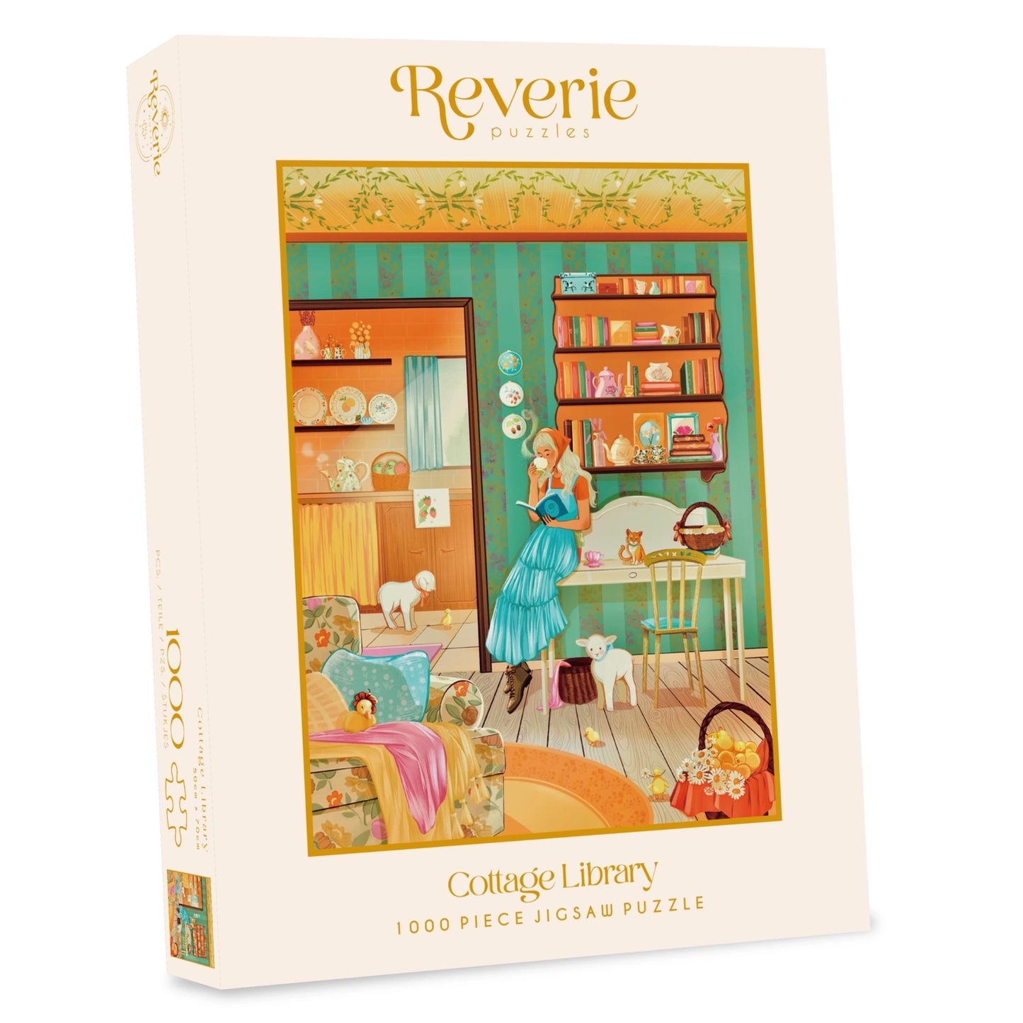 Cottage Library | 1000 pièces