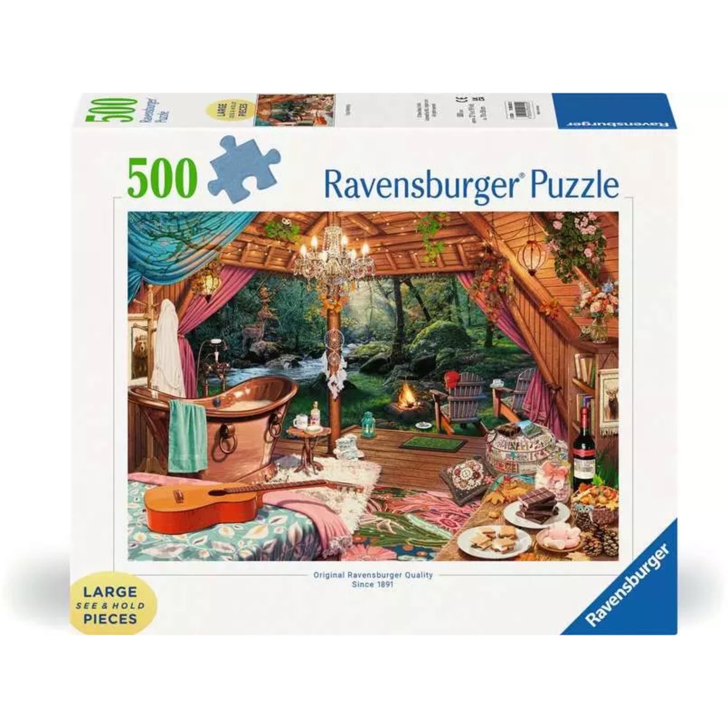 Cozy Glamping | Grand format 500 pièces