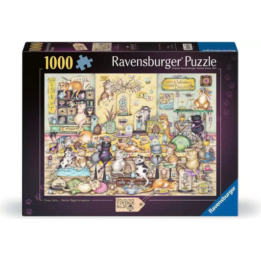 Crazy Cat's Easter Eggstravaganza | 1000 piece