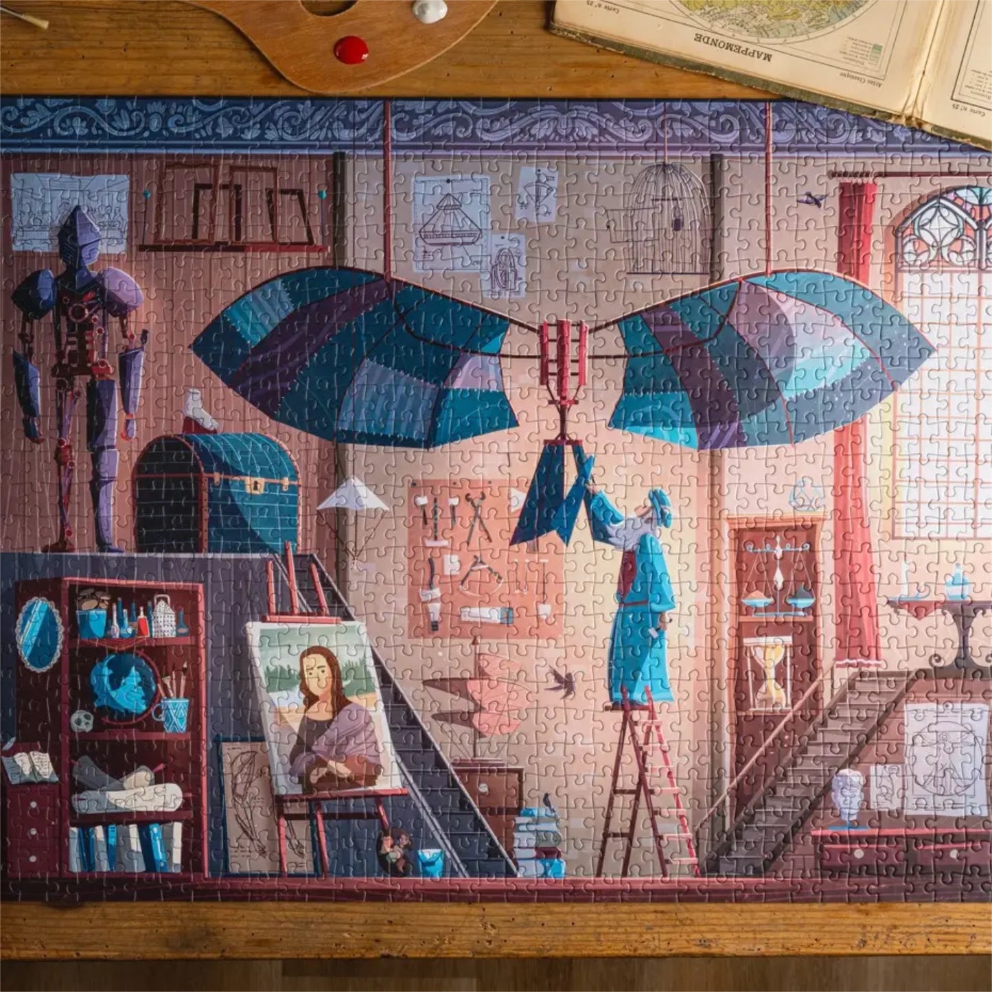 Da Vinci Workshop Puzzle | 1000 pièces