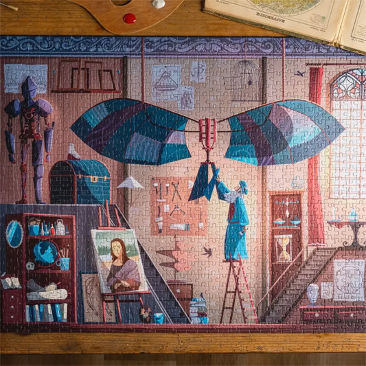 Da Vinci Workshop Puzzle | 1000 pieces