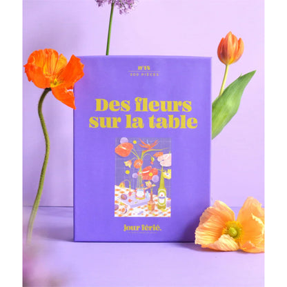 Des fleurs sur la table | 500 pièces