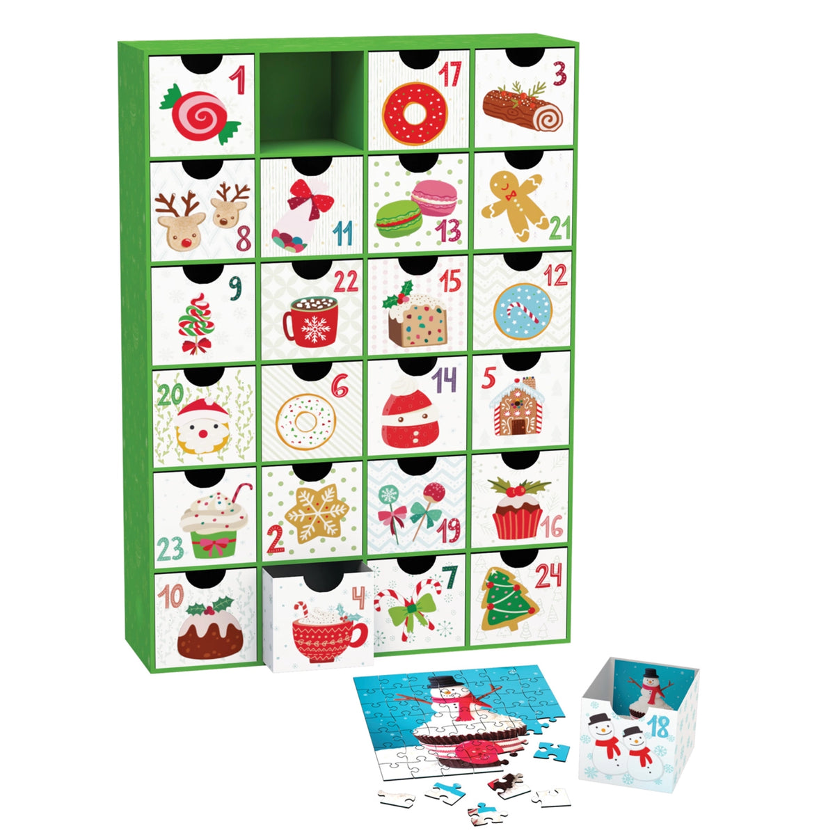 Douceurs de Noël | Calendrier de l'Avent 24 boîtes