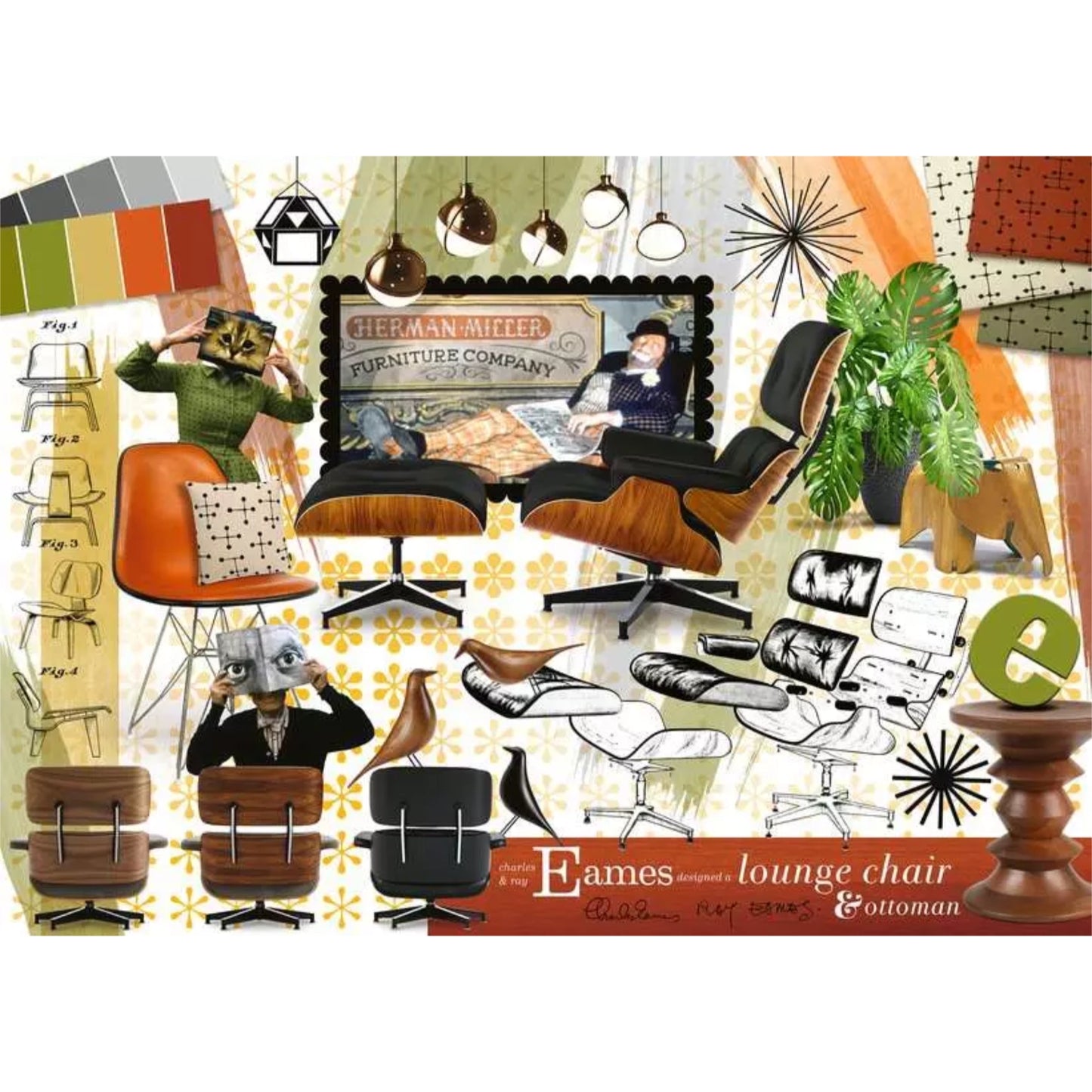 Eames : Design classique | 1000 pièces