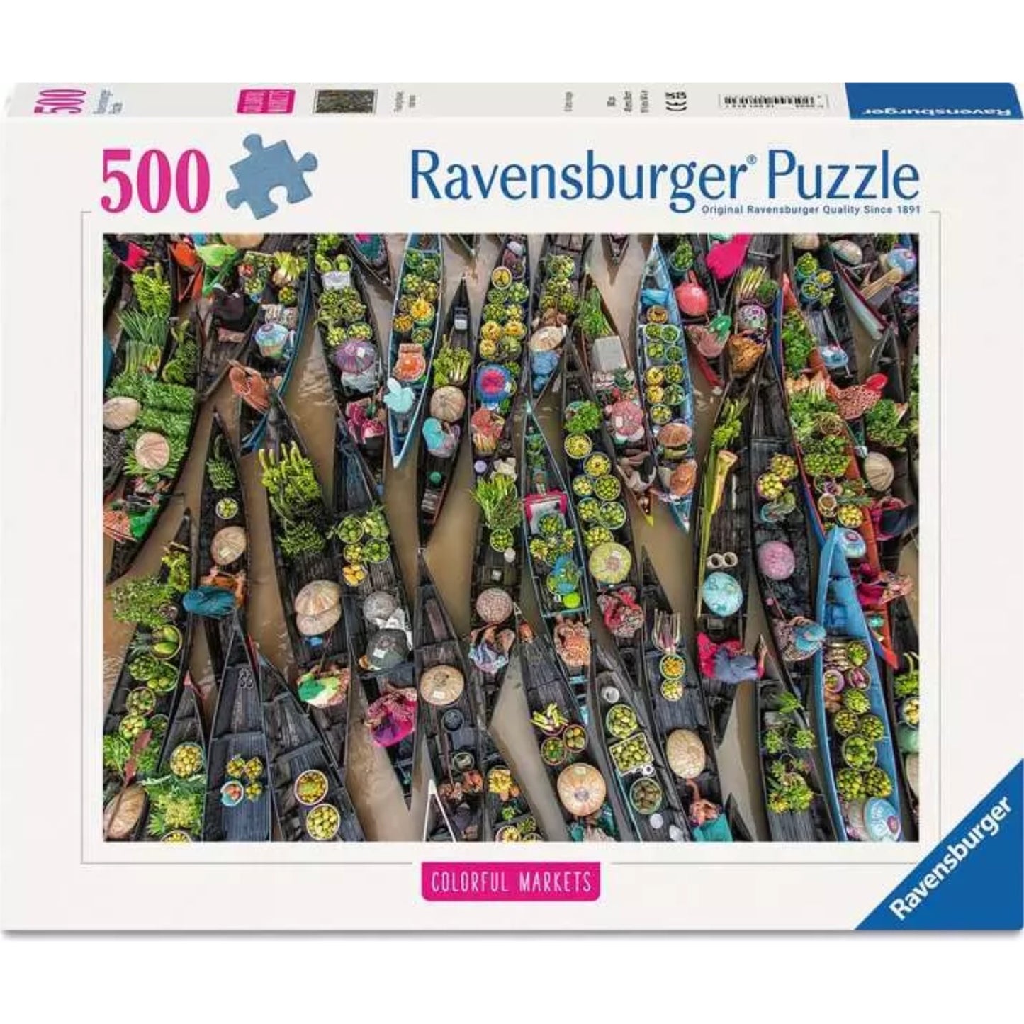 Floating Market, Indonesia | 500 piece