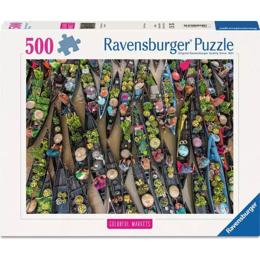 Floating Market, Indonesia | 500 piece