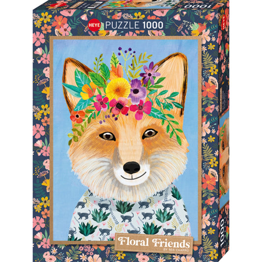 Floral Friends, Friendly Fox | 1000 piece
