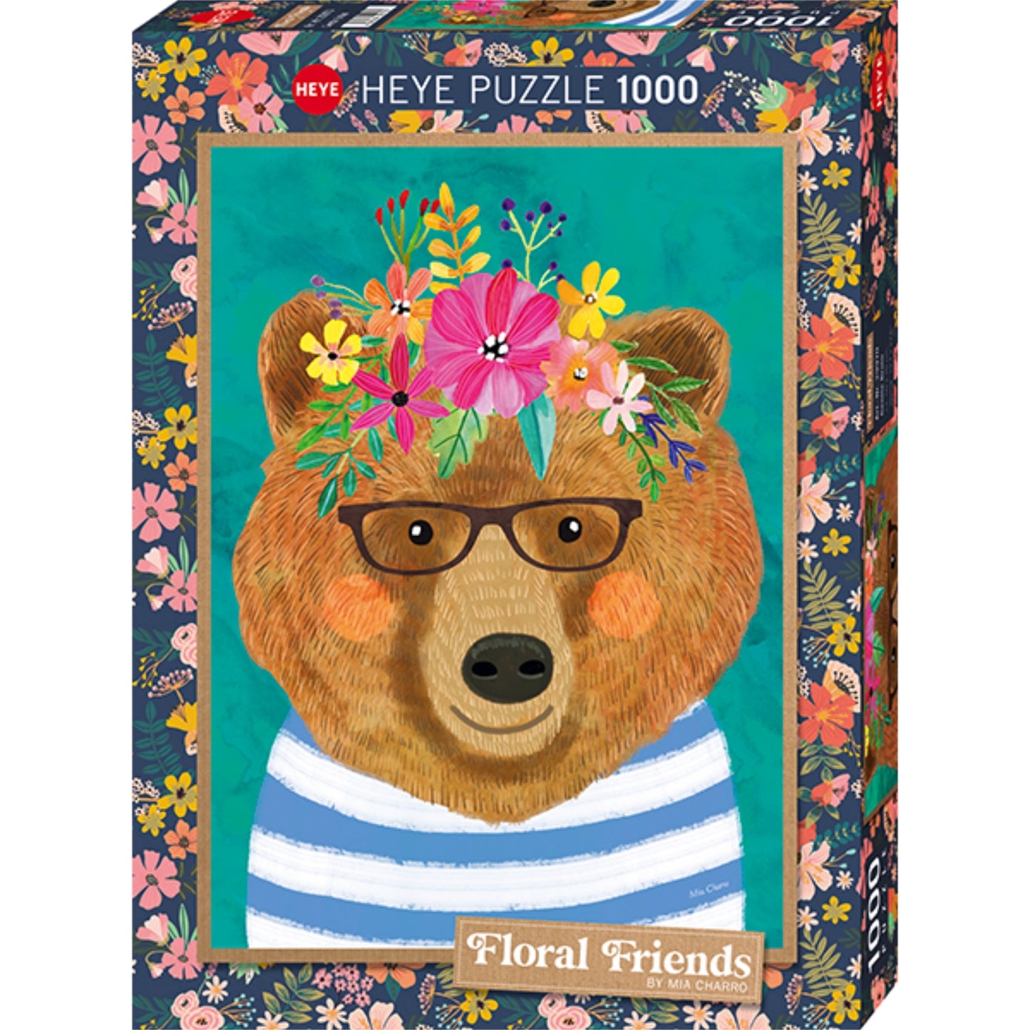 Floral Friends - Gentle Bruin | 1000 pièces