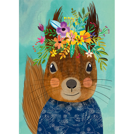 Floral Friends, Sweet Squirrel | 1000 piece