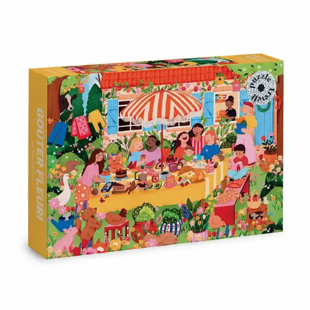 Goûter fleuri - Trevell | 1000 pièces