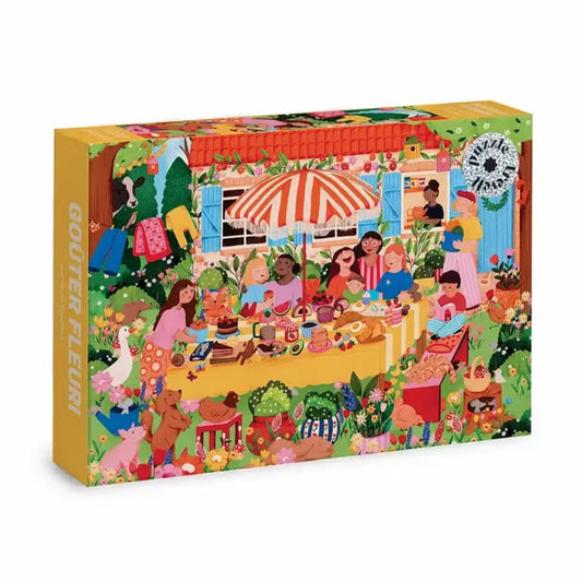 Goûter fleuri - Trevell | 1000 pièces
