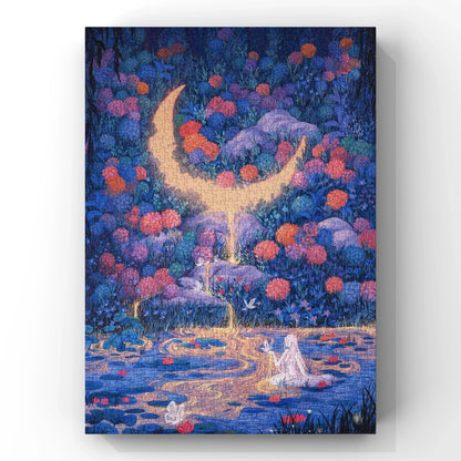 Forêt au clair de lune | 1000 pièces