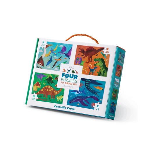 Four puzzles Dinosaur | Assorted