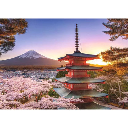 Mount Fuji Cherry Blossom View | 1000 pièces