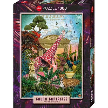 Fauna Fantasies, Giraffolove | 1000 piece