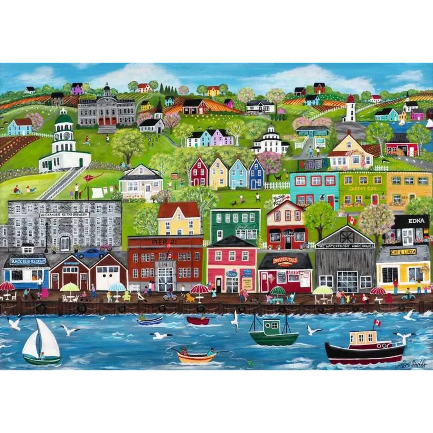 Halifax Harbor | 1000 pièces
