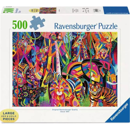 Jeweled Jungle | Grand format 500 pièces