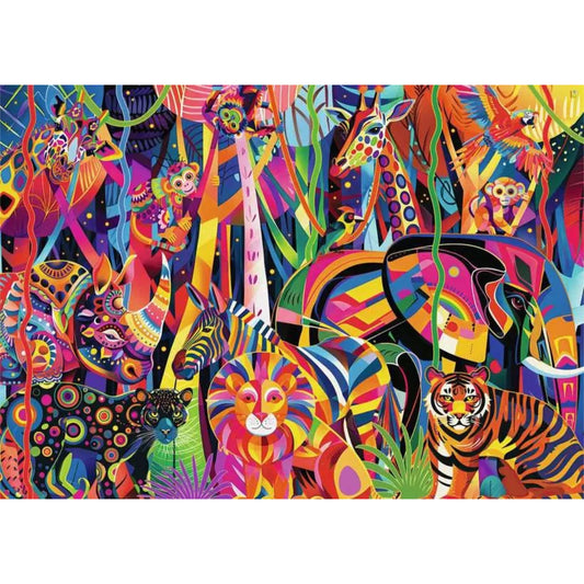 Jeweled Jungle | Grand format 500 pièces
