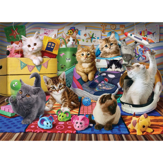 Récréation des chatons | 500 pièces