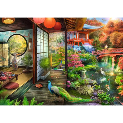 Japanese Garden Teahouse | 1000 piece
