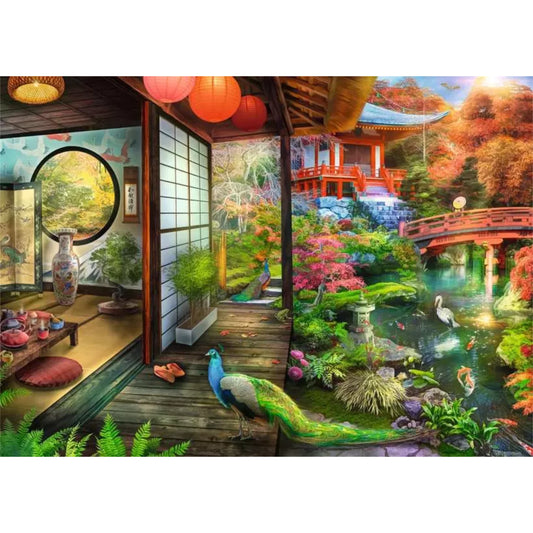 Japanese Garden Teahouse | 1000 piece