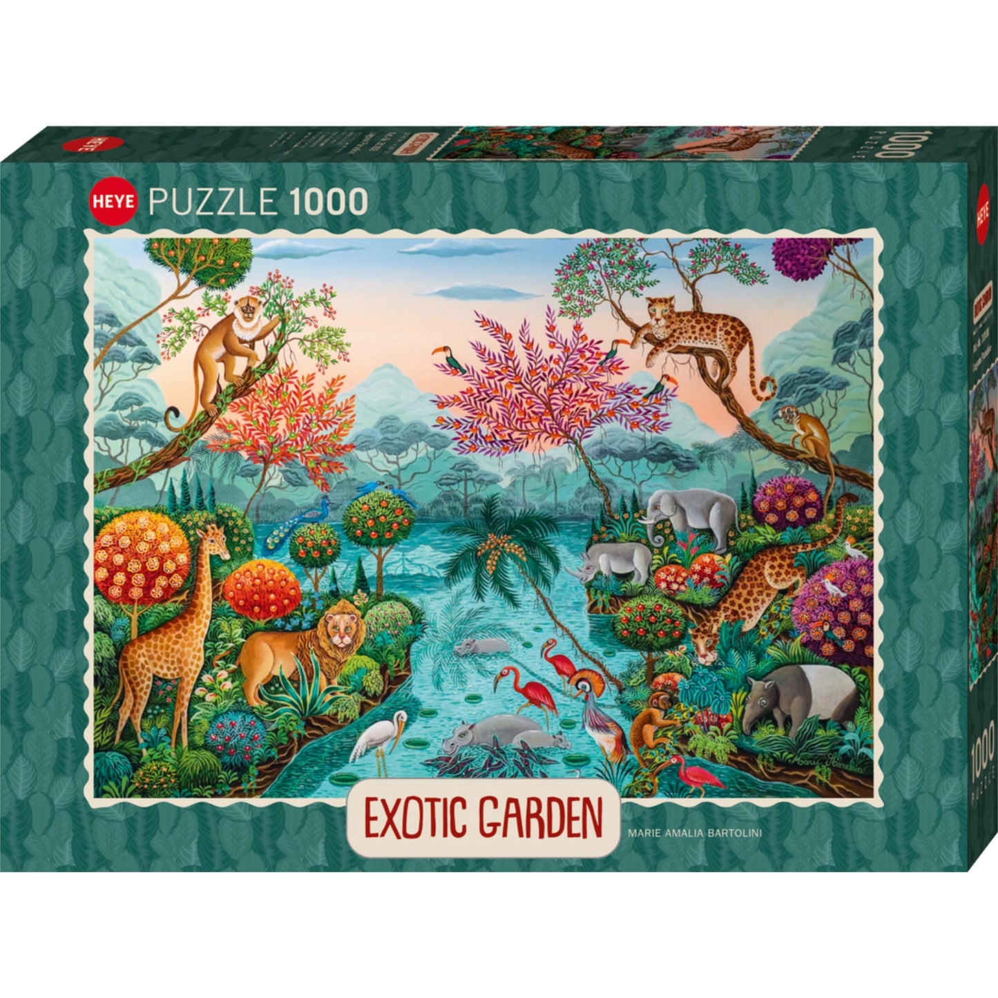 Exotic Garden - Lagoon Paradise | 1000 pièces