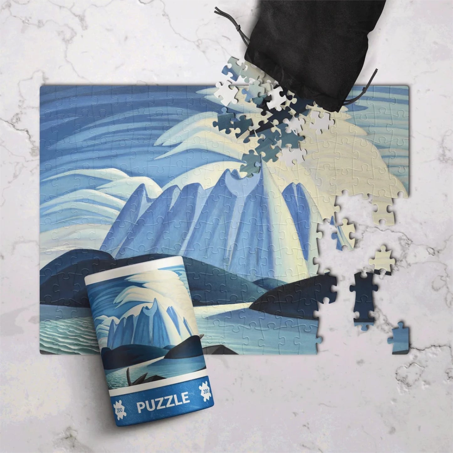 Lake and Mountains - Lawren Stewart Harris | 200 pieces