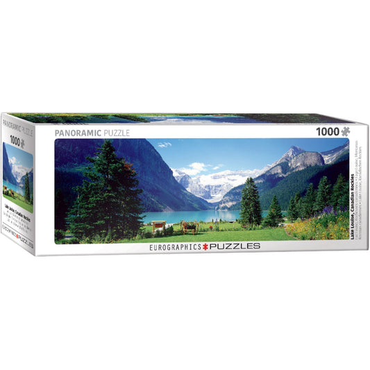 Lac Louise, Rocheuses canadiennes | Puzzle de 1000 pièces