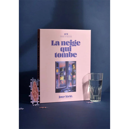 La neige qui tombe | 1000 pièces