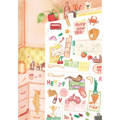 The refrigerator door | 1000 pieces