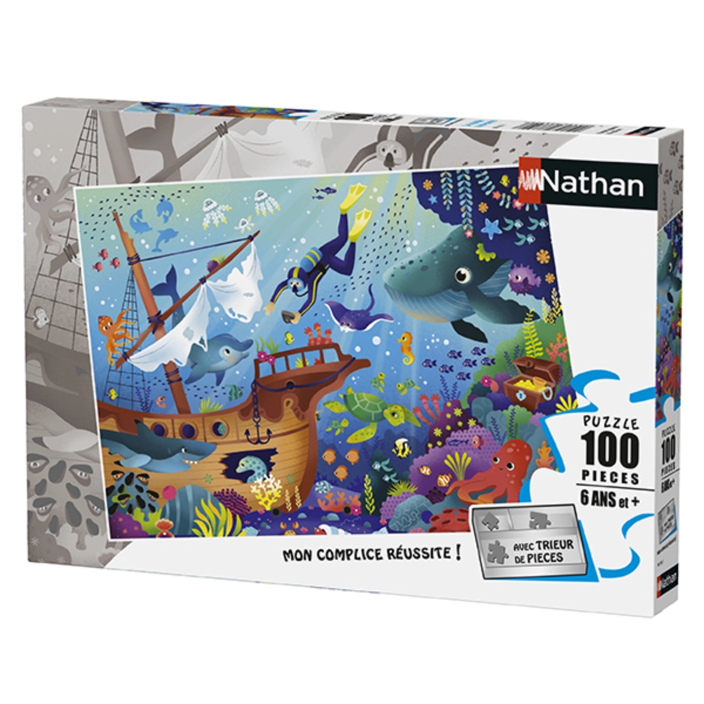 Le monde sous-marin | 100 pièces