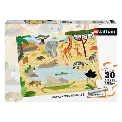 Les animaux de la savane | 30 pièces