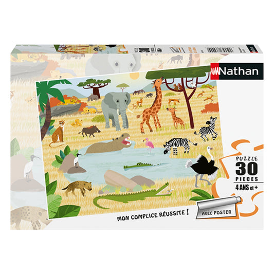 The animals of the savannah | 30 piece