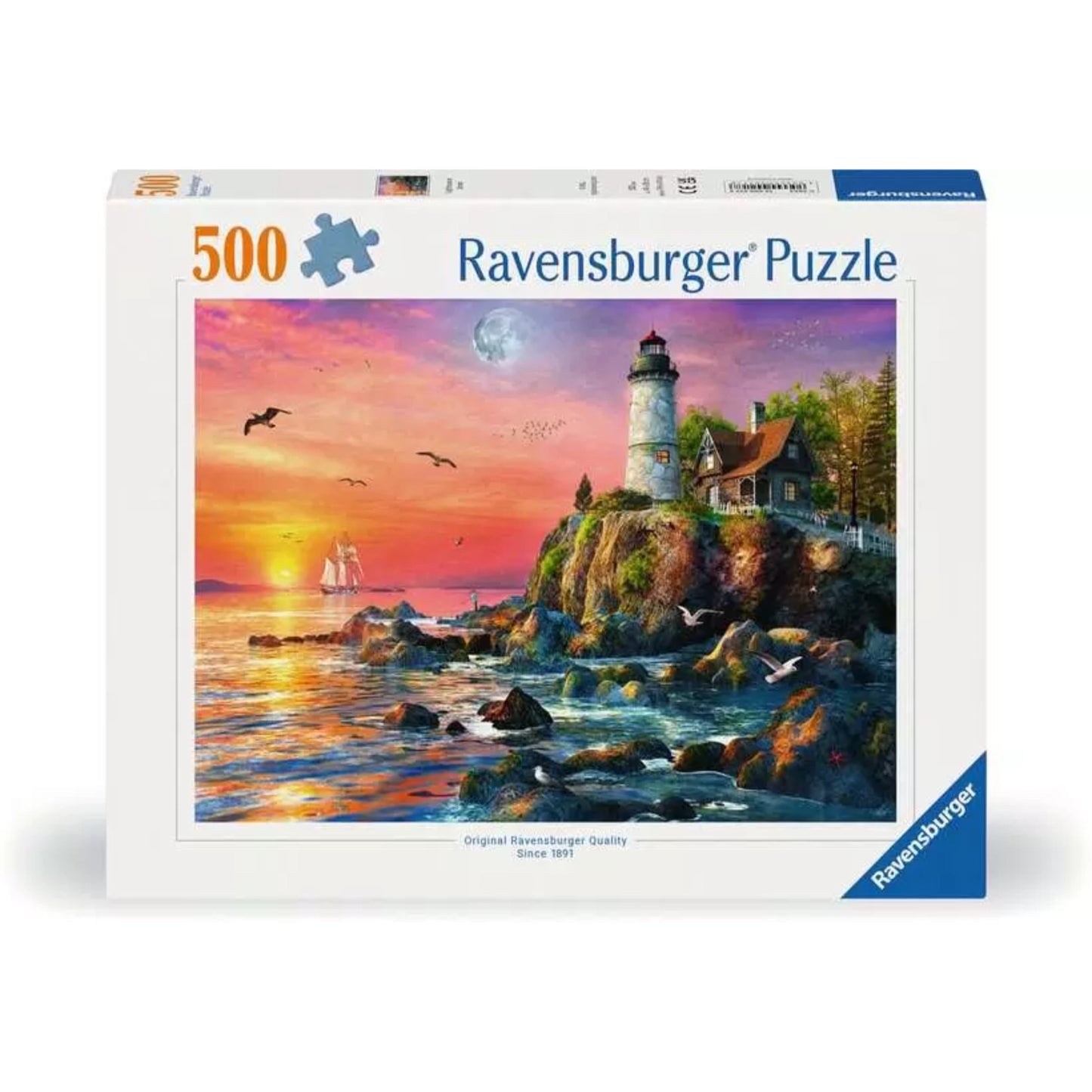 Lighthouse at Sunset | 500 piece