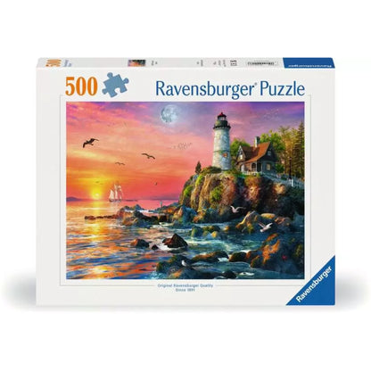 Lighthouse at Sunset | 500 piece