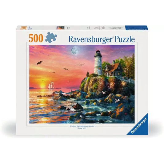 Lighthouse at Sunset | 500 piece